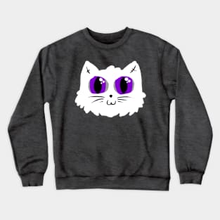 Queer Cat - Asexual Crewneck Sweatshirt